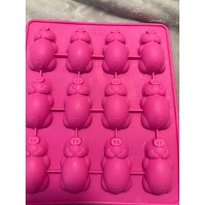 🐷‎ Piggy Pop Silicone Baking Mold Tray – 12 Pig-Shaped Cavities